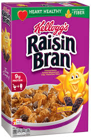 kellogg s raisin bran breakfast cereal