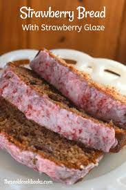 Strawberry Quick Bread With Frozen Berries Frozen Strawberry Recipes Strawberry Recipes Strawberry Bread Recipes