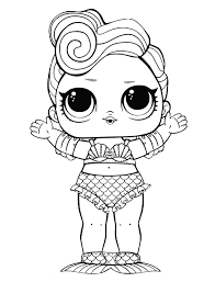 You can now print this beautiful mermaid lol surprise doll merbaby coloring page or color online for free. Lol Mermaid Doll Coloring Page Coloring And Drawing