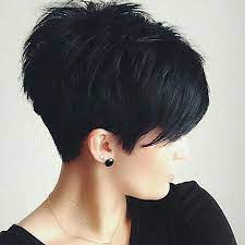 The best short cuts for thin hair. Smes Lidskych Vlasu Paruka Kratky Volny Strih Pixie Kratke Ucesy 2020 S Ofinou Bobule Rovne Na Stroji Damske Cerna 6027051 2021 38 49