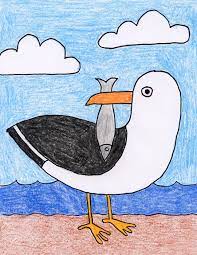 Check spelling or type a new query. Draw A Seagull Art Projects For Kids