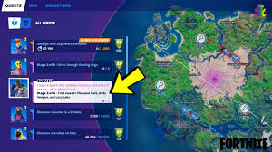 Your best bet is to land at a location that has a number of houses as almost every house will have a mailbox in. Guide Find Clues In Pleasant Park Holly Hedges And Lazy Lake Fortn Fortnite Lake Pleasant