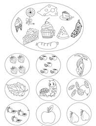Hungry Caterpillar Diy Printable Felt Board Stick Puppets Craft