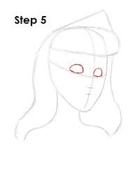 How To Draw Aurora Briar Rose From Sleeping Beauty