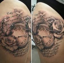 ▷ 1001 + ideen für 3d tattoos + info über alles, was sie darüber wissen müssen. 290 Uhren Tattoos Ideen Uhren Tattoos Tattoos Taschenuhr Tattoo