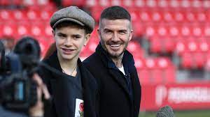 Romeo beckham news, gossip, photos of romeo beckham, biography, romeo beckham girlfriend list 2016. Romeo Beckham Could He Follow In His Father David Beckham S Footsteps With Football Career Goal Com