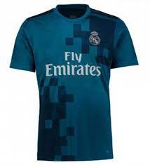 Real madrid club de fútbol, commonly referred to as real madrid, is a spanish professional football club based in madrid. Real Madrid C F 2017 18 Season Third Blue Los Blancos Shirt Jersey J808 Soccer Jersey Real Madrid Football Shirts