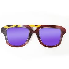 Recycled Wayfarer Wooden Glasses