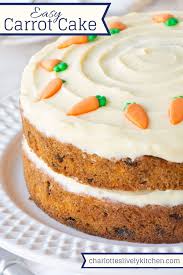 I like to hand grate my carrots since i prefer the texture, but you can use your food processor or the method for this carrot cake recipe could not be simpler! Easy Carrot Cake Charlotte S Lively Kitchen