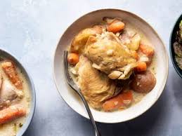Pour mustard mixture over chicken, turning thighs in the mixture so they are fully coated. Chicken Stew With Vegetables Oven Or Slow Cooker