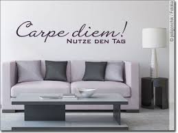 Wandspruch Carpe Diem Wandspruche Wandtattoo Spruche Haus Deko