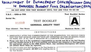 Upsc epfo admit card 2021 details Upsc Epfo Enforcement Officer Previous Year Question Papers Pdf