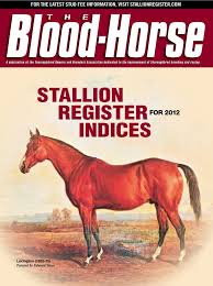 Blood-Horse Stallion Register Indices 2012