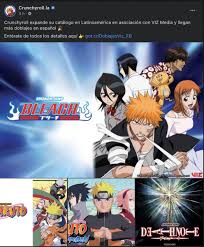 Crunchyroll, el canal de distribución de anime por excelencia en todo el mundo, sigue incrementando su catálogo. Crunchyroll Anuncio Nuevas Series De Anime Con Doblaje Latino Aweita La Republica