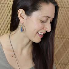 Kari Earrings quality Ink