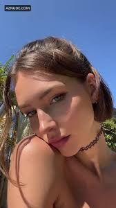 Rachel Cook Topless Poolside - AZNude