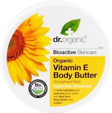 Dr Organic Vitamin E Body Butter Vitamine E Beurre Corporel Soins De Peau Biologiques