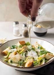 Nak nak salad iceberg dengan romaine lettuce tuh. Homemade Caesar Salad Dressing The Chunky Chef