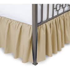 Trundle beds have a slide out bed underneath. Ruffled Bed Skirt With Split Corners Day Bed Gold 18 Drop Blissford Walmart Com Walmart Com