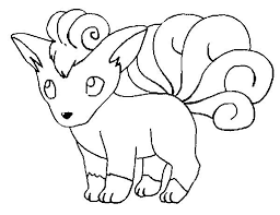 Kleurplaten Pokemon Vulpix Kleurplaten Pokemon Pokemon Coloring Pages Pokemon Coloring Horse Coloring Pages