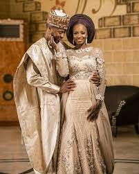 Traditional Wedding Dress For Beautiful Bride Dabonke Nigeria Latest Gist And Fash African Wedding Attire Nigerian Wedding Dress Traditional Wedding Attire