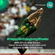 Happybirthdayjontyrhodes This South African Legend Celebrates His Birthday Today Slvind Engvsa Celebrities Today History
