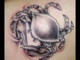 This dreamy work of art is representative of cancer's planetary ruler, the moon. Crab Tattoos Zodiac Cancer Designs Youtube
