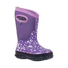 childrens bogs classic size 3 m purple multi classic cattail