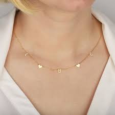 Gold Letter Necklace
