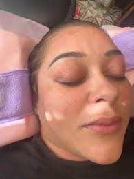 Another happy client after a European Facial, @marthalomeli_86