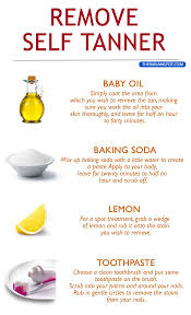 How To Get Rid Of Fake Tan Off Hands How
