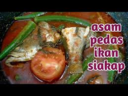 Sebab limau / lemon habis. Asam Pedas Ikan Siakap Youtube