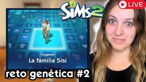 LA FAMILIA MÁS GUAPA DE LOS SIMS 2 Sisi reto genética #2 😳| Marta