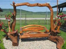 Leagan De Gradina Din Lemn Outdoor Backyard Porch Swing Garden Swing