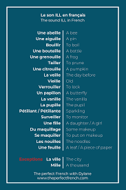 The Sound Ill In French In 2020 Pronunciation Learn French French