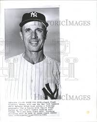 1961 Press Photo New York Yankees Coach Frank Crosetti