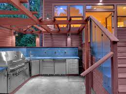 Due to its slightly lighter undertones, birch stains best with light to medium tones. Choosing Outdoor Kitchen Cabinets Hgtv