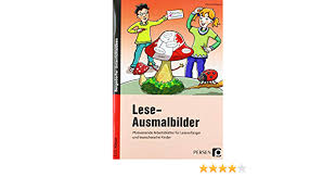 Proben & klassenarbeiten grundschule klasse 2. Lese Ausmalbilder Motivierende Arbeitsblatter Fur Leseanfanger Und Leseschwache Kinder 1 Und 2 Klasse Kirschbaum Klara Amazon De Bucher