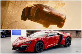 Remember The Crazy Fast Furious 7 Skyscraper Scene The Lykan Hypersport Stunt Car Used In It Is Up For Auction With A Starting Price Of 100 000 The Buyer Gets Its Nft