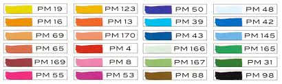 Prismacolor Brush Markers Color Chart Prismacolor Brush Markers