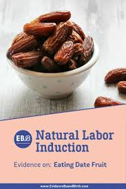 Natural Labor Induction Series Eating Dates Natural Labour Induction Labor Natural Labour Induction