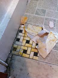 Before you begin tiling over tile, conduct a thorough assessment of the base layer to pinpoint any surface irregularities, which can cause foundational problems down the road. How To Remove Old Vinyl Tiles Home Improvement Stack Exchange