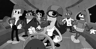 Black And White Mouse Cartoon Network Pie Eyed Tv Tropes 1930s Cartoons Old Cartoons Futurama