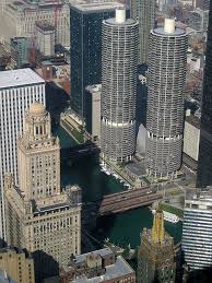 Just across the chicago river from the loop, river north is home to some of chicago's hottest bars, shopping. Chicago Skyline Marina Towers Chicago Travel Chicago Photos Chicago Skyline
