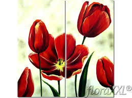 Cet article est dans la catégorie accueil , et vous pouvez trouver des articles similaires toutes catégories , maison & animalerie , décoration de la maison , peinture et calligraphie. Tableau Moderne Tulipes Fleurs Rouges Painting Oil Painting Flowers Flower Painting