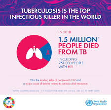 In comparison, 2,854,838 people died in 2019, meaning at least 572,000 more people died in 2020 than 2019 according to preliminary estimates. Global Tuberculosis Report 2019