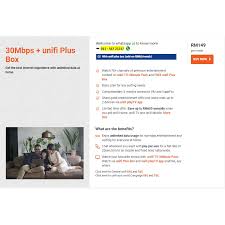 Unifi home broadband, in just a few steps! Tm Unifi Home Unlimited Internet Quota Unifi Plus Box Rm149 30mbps Free 30days Shopee Malaysia