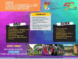 Malaysia's colleges and universities are very reasonable and highly affordable course fees, among the lowest in the region. National University Of Malaysia Scholarship For Master S And Phd