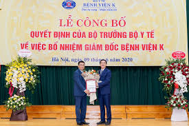 Sáng nay 7/5, thứ trưởng bộ y tế trần văn thuấn và chủ tịch ubnd hà nội chu ngọc trong số các ca nghi nhiễm, có một người từng điều trị tại bv bệnh nhiệt đới trung ương. Bá»‡nh Viá»‡n K Trung Æ°Æ¡ng Co Giam Ä'á»'c Má»›i 48 Tuá»•i