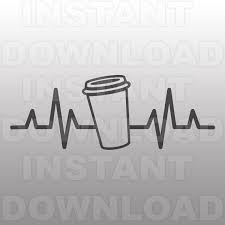 Free Free 334 Coffee Heartbeat Svg SVG PNG EPS DXF File